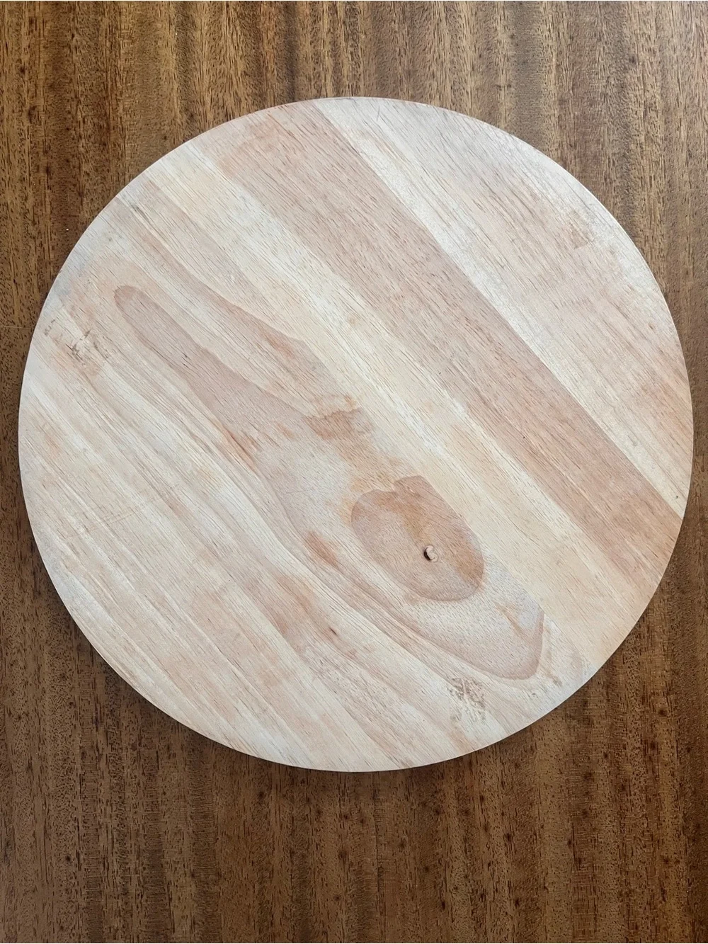 🍕🧀 🥮 Wolfgang Puck 12.5” wooden pizza cutting board with grooves